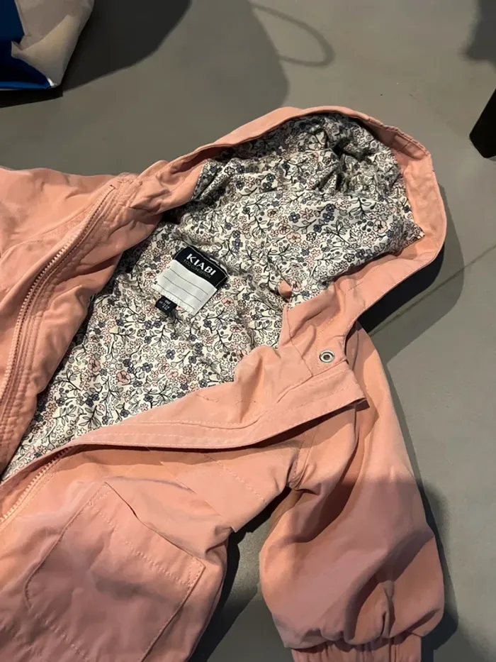 Manteau fille 9 mois rose - photo numéro 3