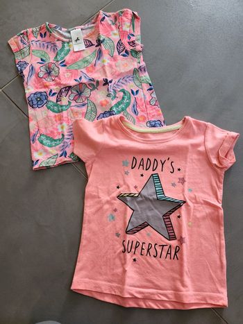 Lot de 2 tee shirt