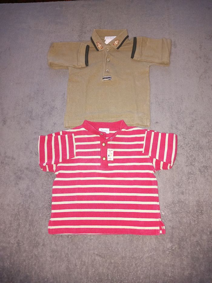 Lot de 2 polos 6 mois