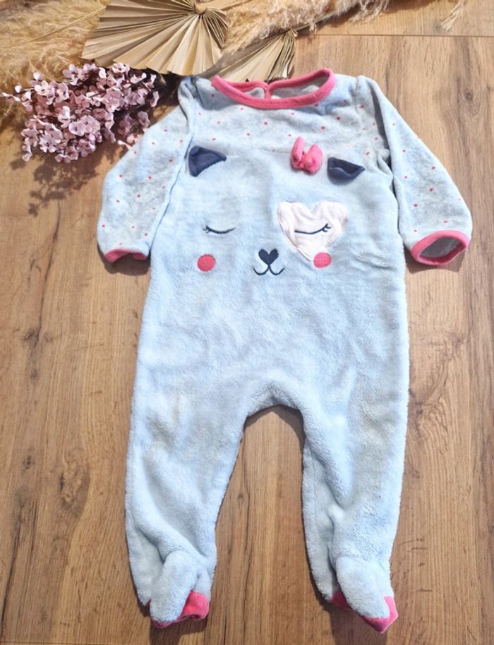 Pyjama velours Du Pareil au même 12 mois