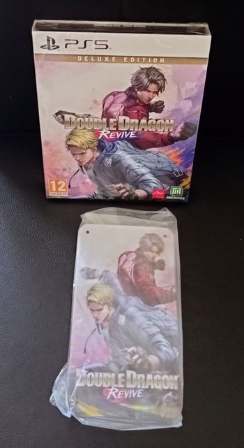 😍new double dragon revive édition Deluxe ps5  + mini poster métal
