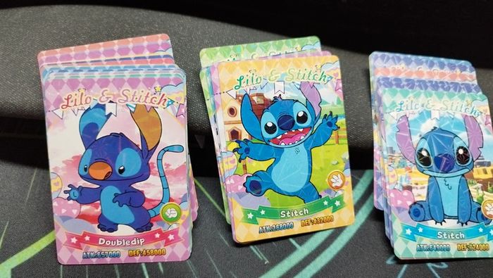 Lot de 154 cartes Lilo et Stitch et toute la compagnie