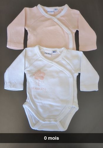 Lot de 2 bodies