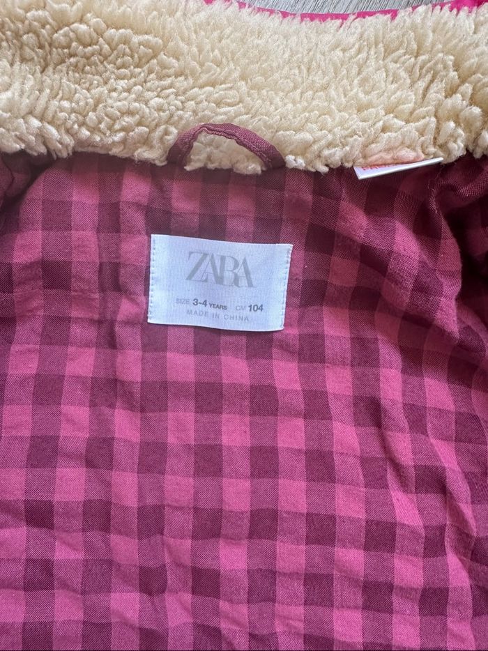 Veste Teddy polaire chaude Zara fille 3/4 ans - photo numéro 4