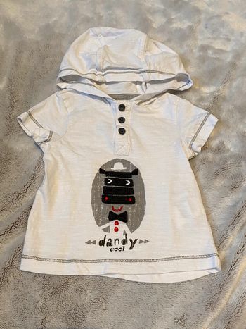 T-shirt MC à capuche Orchestra 9 mois