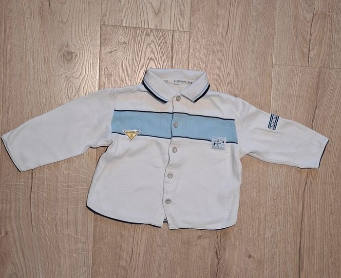 Lot 6 chemises 18mois (dont 1 neuve) - photo numéro 8