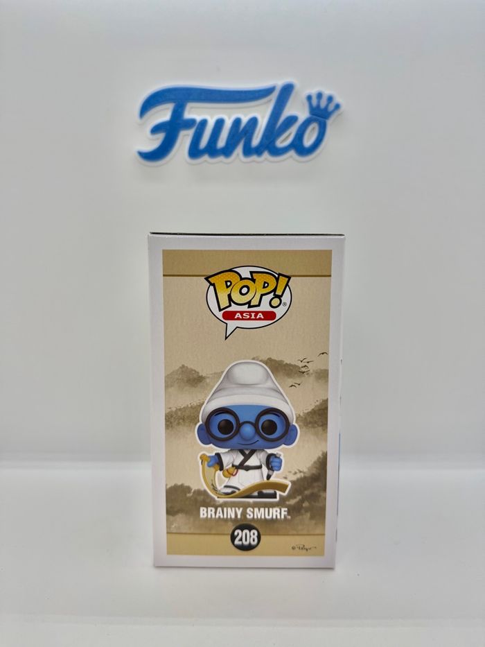 Funko Pop Asia Brainy Smurf 208 - photo numéro 5