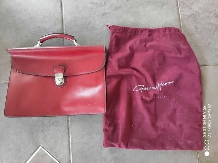 Malette en cuir Gerard Henon