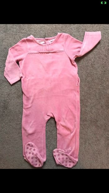 Pyjama velours Vertbaudet 18 mois