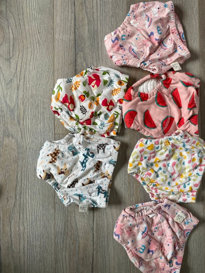 Lot de 6 culottes d’apprentissage fille