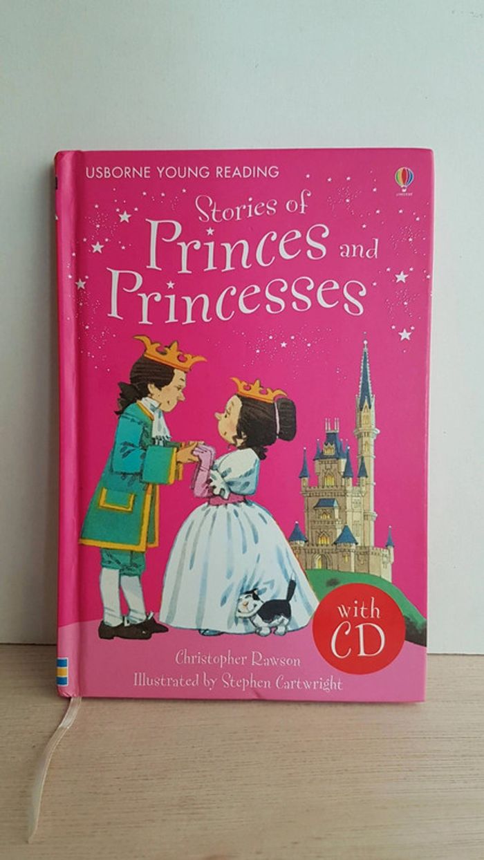 Livre en anglais Usborne princes également princesses avec Cd