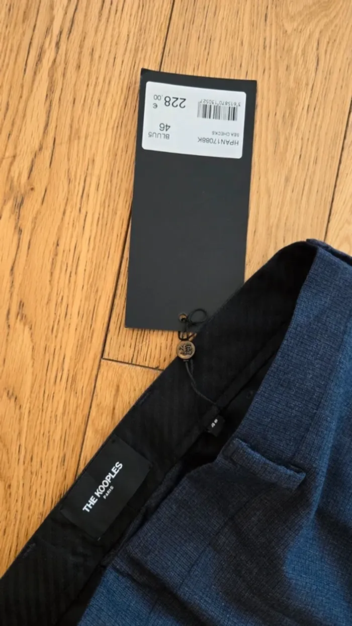Pantalon de costume homme The Kooples homme - taille 46 - Neuf avec étiquette - photo numéro 3