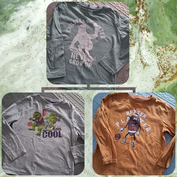 Lot 3 Tee-shirts manches longues