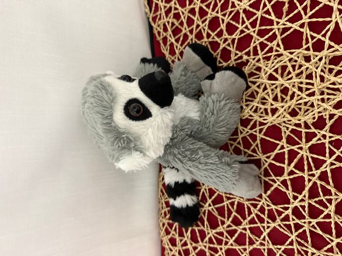 Wild Republic peluche lémurien junior 18 cm gris peluche - photo numéro 4
