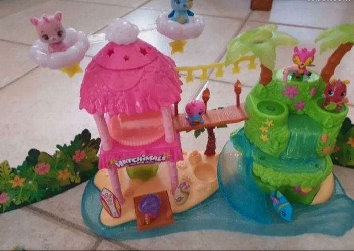 Ile tropicale Hatchimals 9 figurines - photo numéro 3