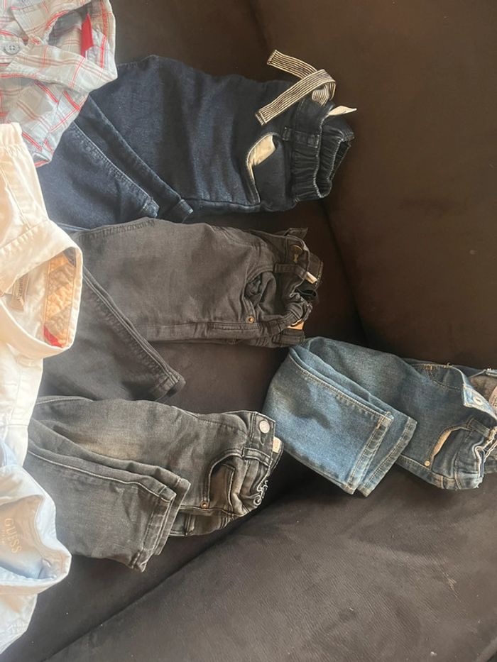 Lot 7 articles 4 pantalons, 3 chemises - photo numéro 3