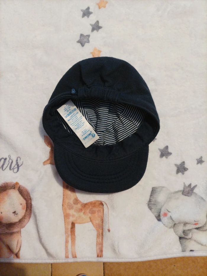 Casquette bleu marine - photo numéro 3