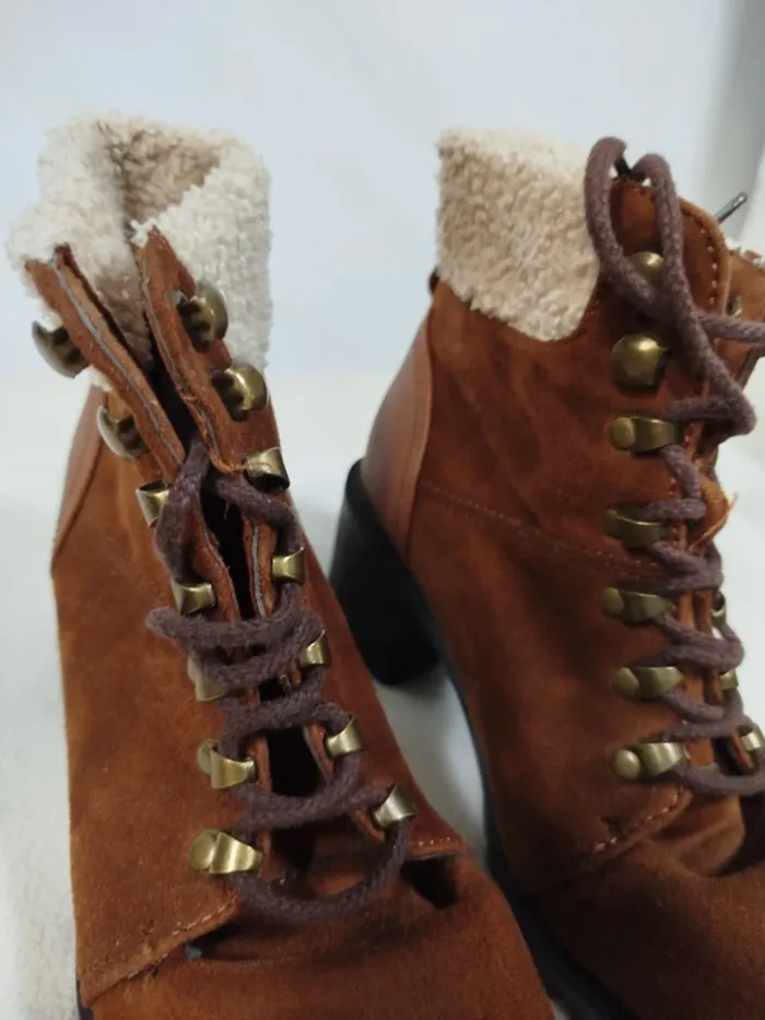 Bottines à talon hiver taille 37 femme - photo numéro 7