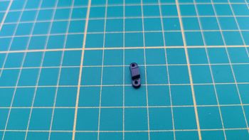 Serrure portière AR droite 56-6 numéro 56 n°56 pièce détachée Citroën 2CV 2 CV Charleston 1/8 1:8 1/