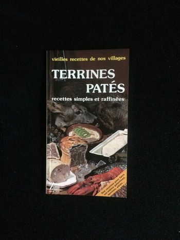 Livre ancien terrines et pâtés
