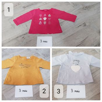 Vêtements fille 3 mois