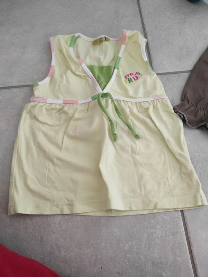 Ensemble gilet manches courtes, debardeur et pantacourt yatsi girls - photo numéro 3