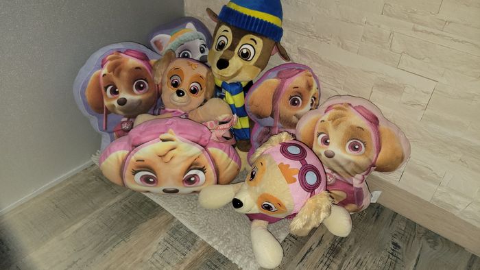 Lot de peluches pat patrouille - photo numéro 2
