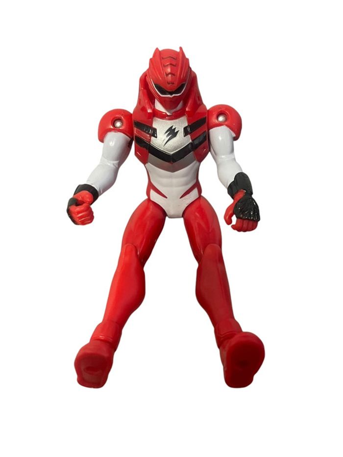 Figurine Power Rangers Battlized jungle Fury red Tiger ranger Bandai 2007 - photo numéro 5