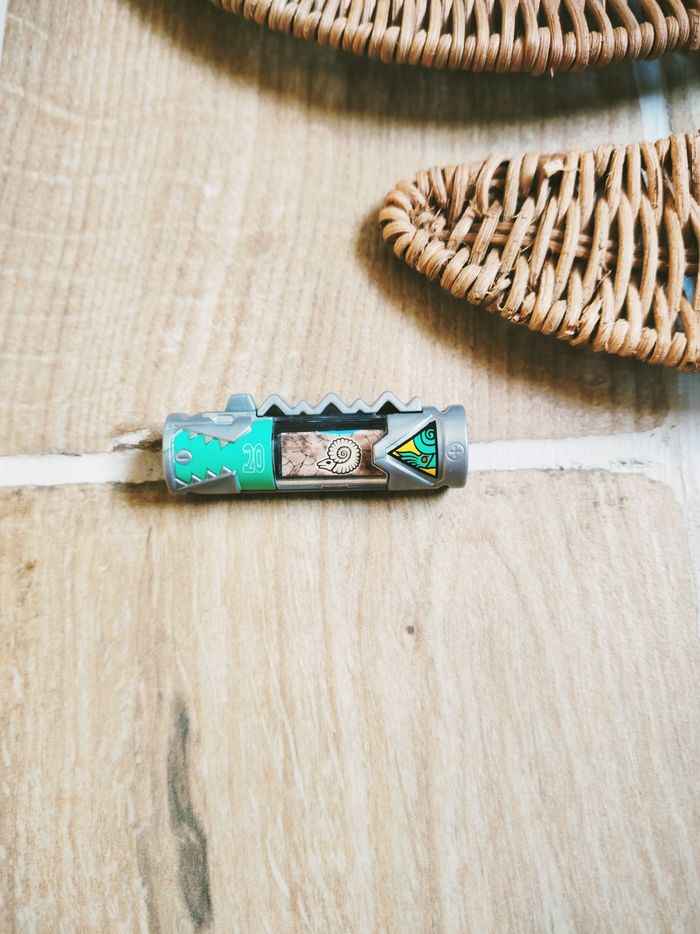 🦕 Power rangers dino charge Energem-dino chargeur n°20 Ammonite verte Bandai - photo numéro 2