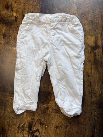 Pantalon blanc 6m