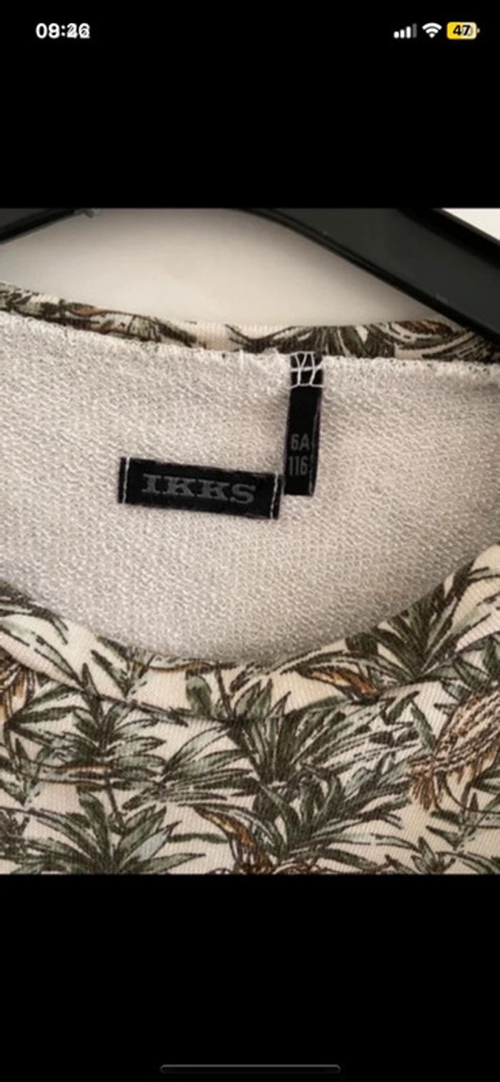 Pull ikks fille taille 6 ans - photo numéro 7
