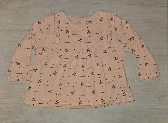 Tee shirt cerises Kiabi