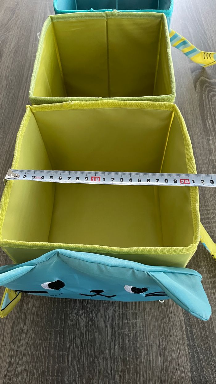 Boîtes de rangement. Caisses en toile - photo numéro 6