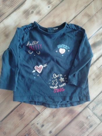 Tee-shirt ML 12 mois