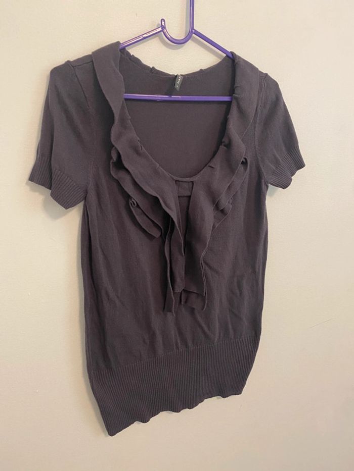 Naf Naf pull S 36 manches courtes - photo numéro 2