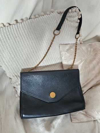 Sac en cuir noir Alena Nat&Nin