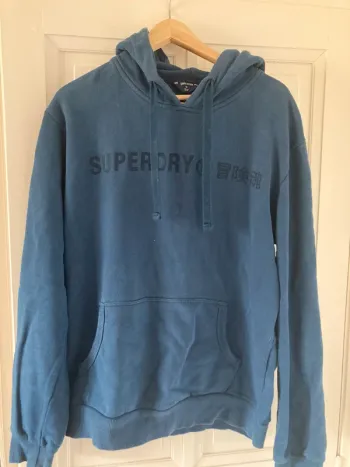 Pull superdry bleu