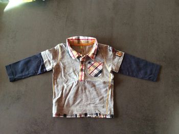 Polo manches longues 9 mois