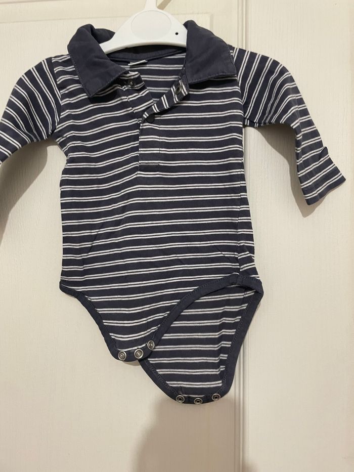Lot bébé garçons body et chemise taille 3 mois