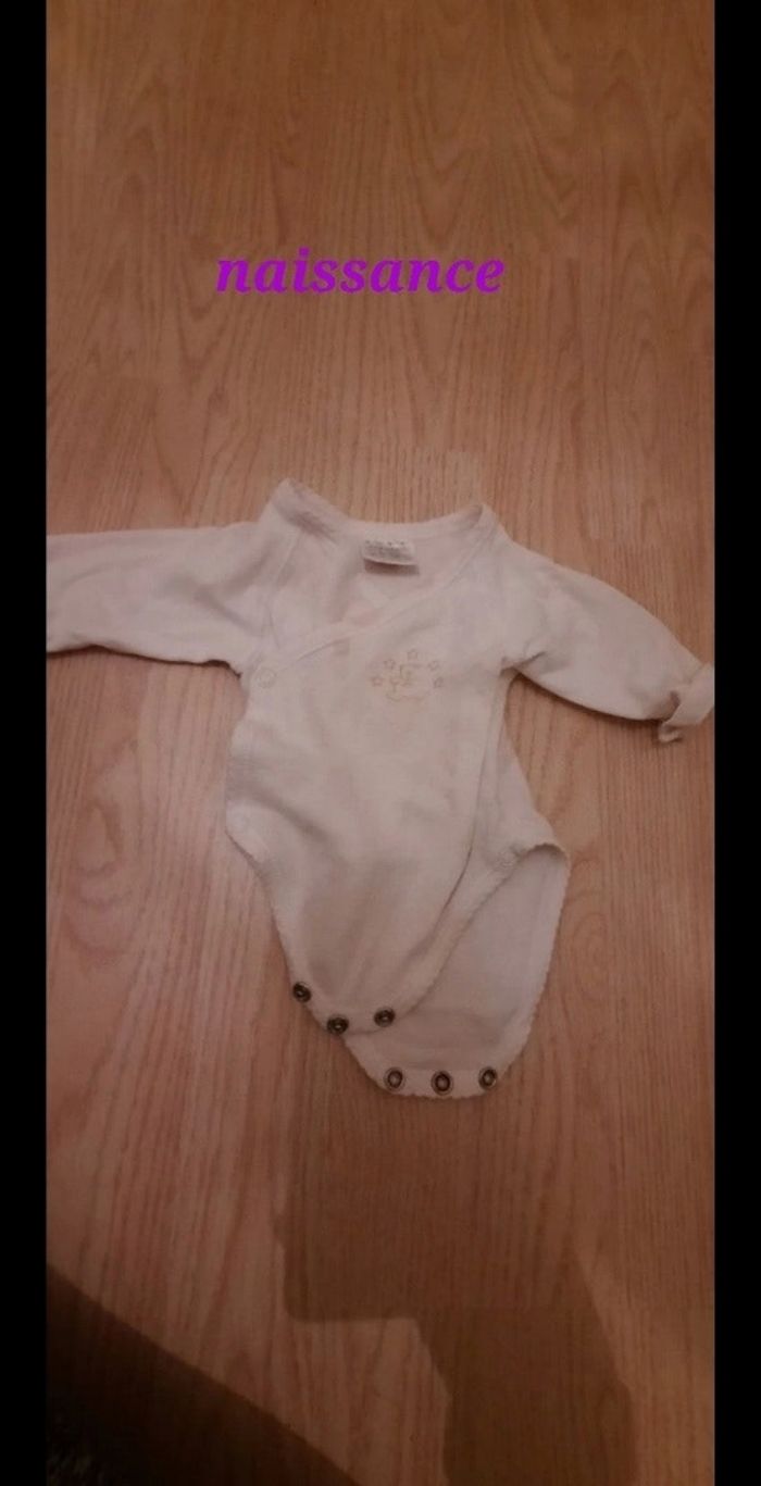 Lot 2 bodys manche longue