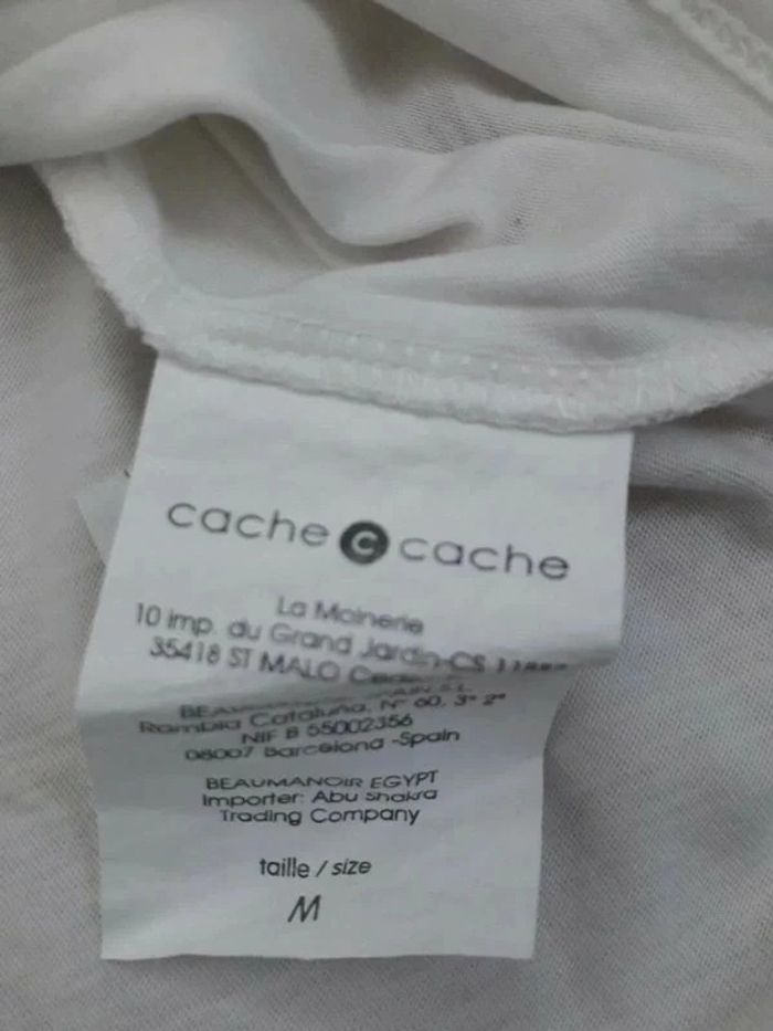 Tshirt femme cache cache - photo numéro 6