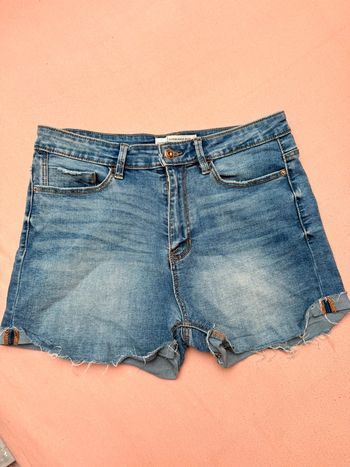 Short en jeans