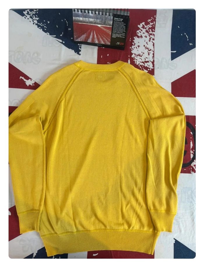 Pull C.P Company taille 48 (M) jaune moutarde - photo numéro 13