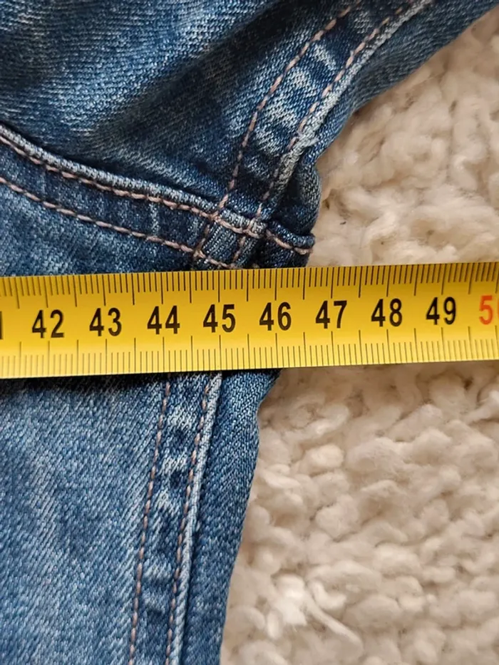 Veste en jean bleue claire Camaïeu Taille 36 - photo numéro 13