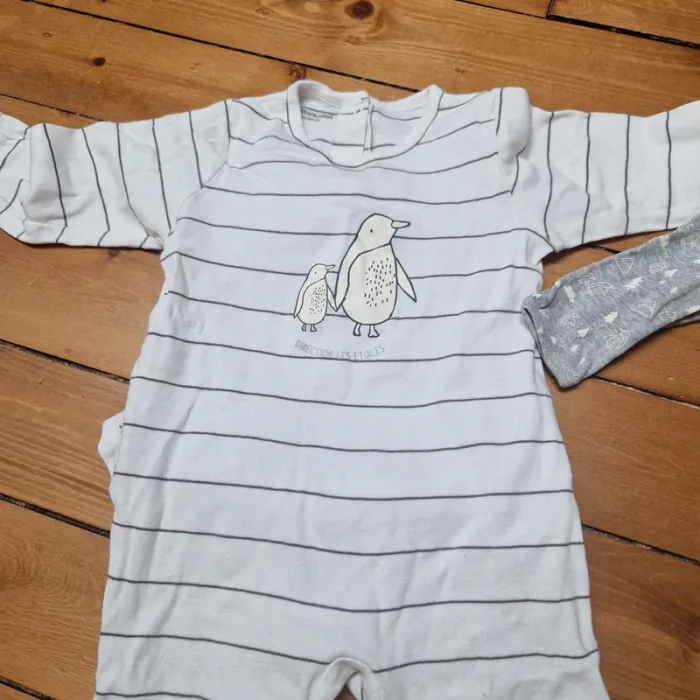 Lot de 3 pyjamas en coton Kiabi - 2 ans - photo numéro 2