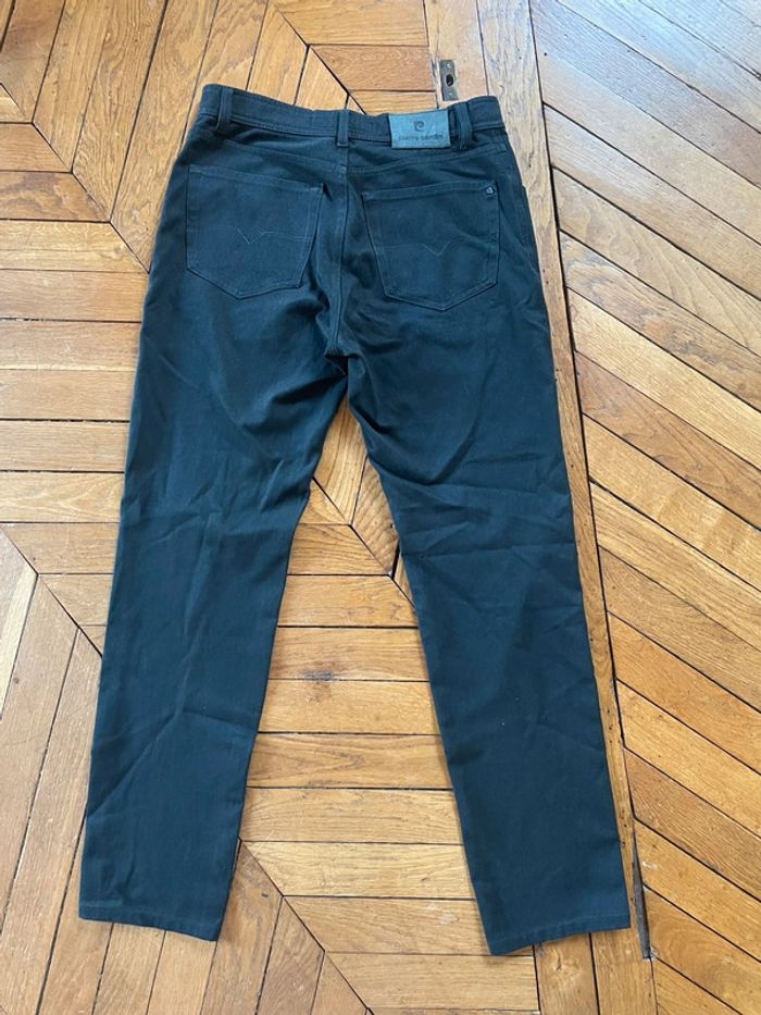 Pantalon noir Straight Vintage Pierre Cardin