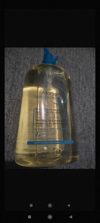 Atoderm huile de douche