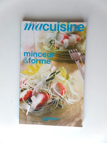 Livre de cuisine Minceur et forme
