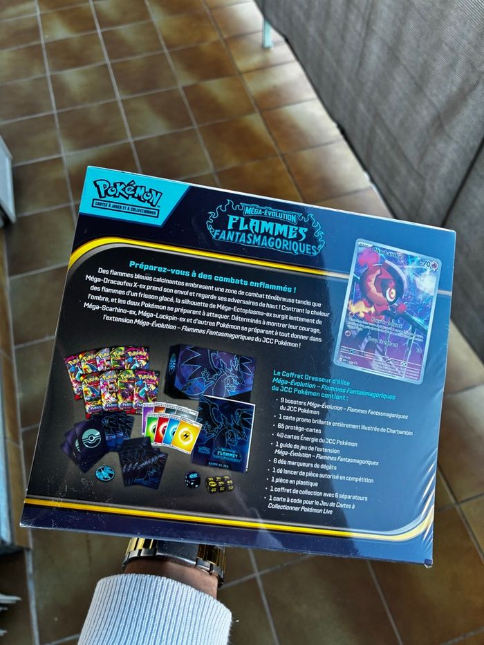 ETB Méga Évolution  02 - Flammes Fantasmagoriques - photo numéro 3