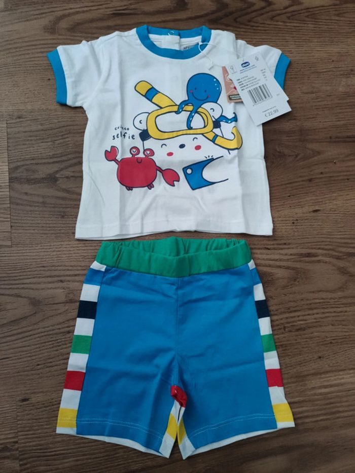 Ensemble garçon chicco neuf